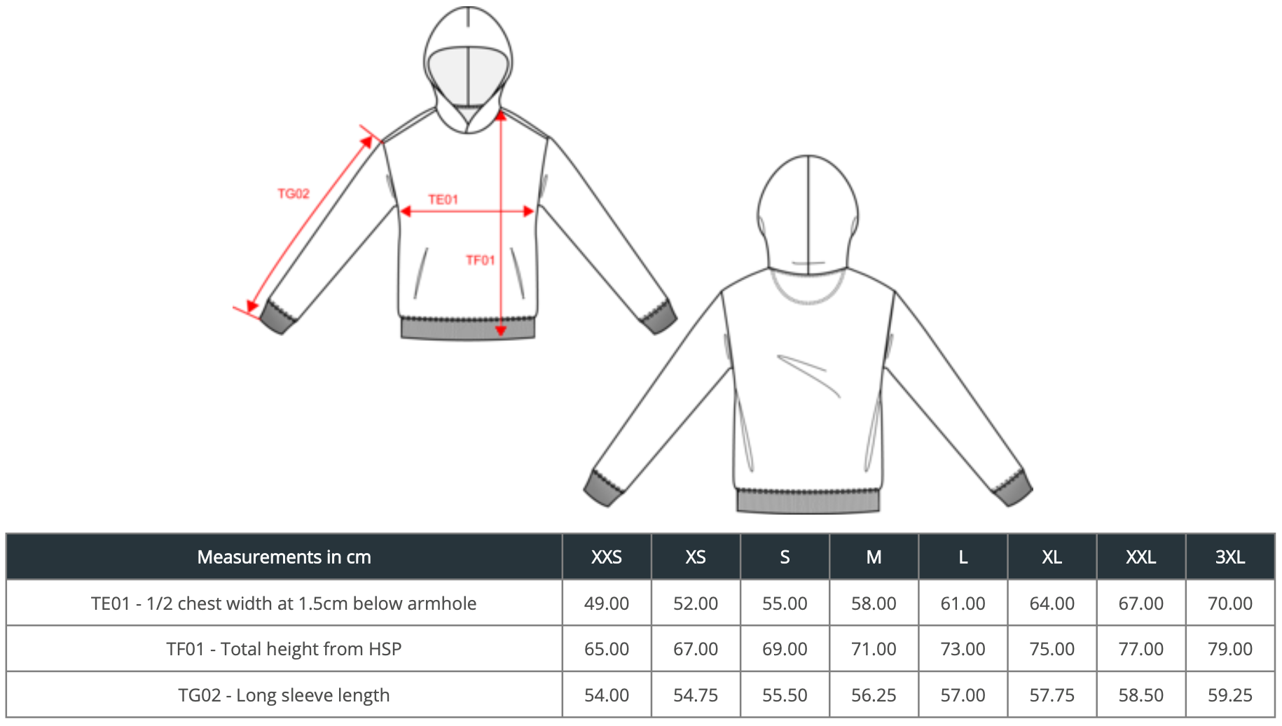 Size Guide